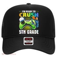 I'm Ready to Crush 5th Grade Back to School Video Game Hat thumb 0