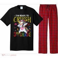 Im Ready To Crush 3Rd Grade Dabbing Unicorn Third Grade Gift Pajama Set thumb 0