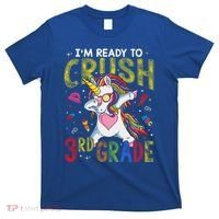 Im Ready To Crush 3Rd Grade Dabbing Unicorn Third Grade Gift T-Shirt thumb 0