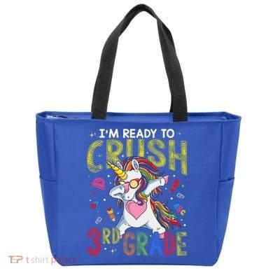 Im Ready To Crush 3Rd Grade Dabbing Unicorn Third Grade Gift Tote Bag