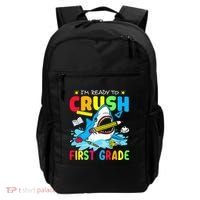 Im Ready To Crush 1st Grade Shark Back To School Backpack thumb 0