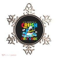 Im Ready To Crush 1st Grade Shark Back To School Ornament thumb 0