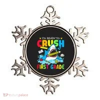 Im Ready To Crush 1st Grade Shark Back To School Ornament thumb 0