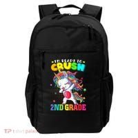 Im Ready To Crush Second Grade Cute Unicorn Back To School Backpack thumb 0