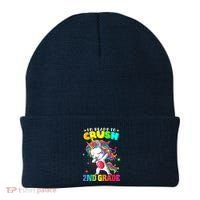 Im Ready To Crush Second Grade Cute Unicorn Back To School Beanie thumb 0