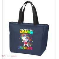 Im Ready To Crush Second Grade Cute Unicorn Back To School Tote Bag thumb 3