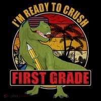 Im Ready To Crush First Grade T Rex Dinosaur 1St Grade Cute Gift Coffee Mug thumb 5