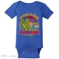 Im Ready To Crush First Grade T Rex Dinosaur 1St Grade Cute Gift Baby Bodysuit thumb 0