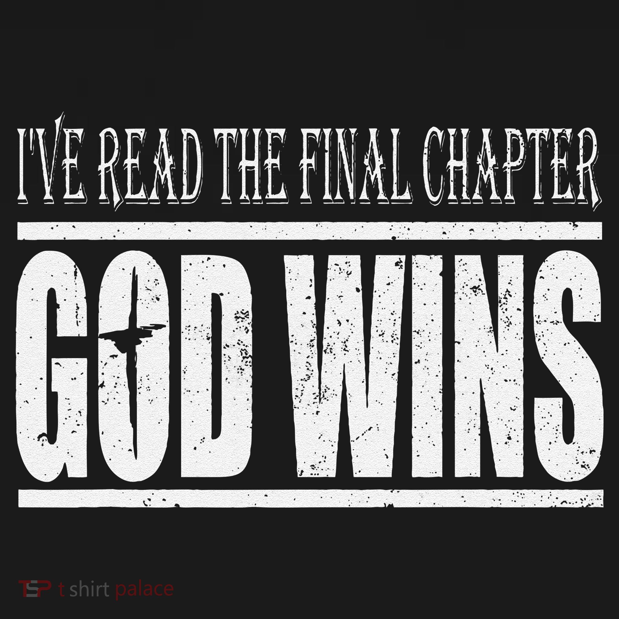 Ive Read The Final Chapter God Wins Christian Backpack