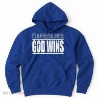 Ive Read The Final Chapter God Wins Christian Hoodie thumb 0
