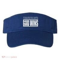 Ive Read The Final Chapter God Wins Christian Visor thumb 0