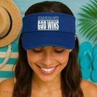 Ive Read The Final Chapter God Wins Christian Visor thumb 2