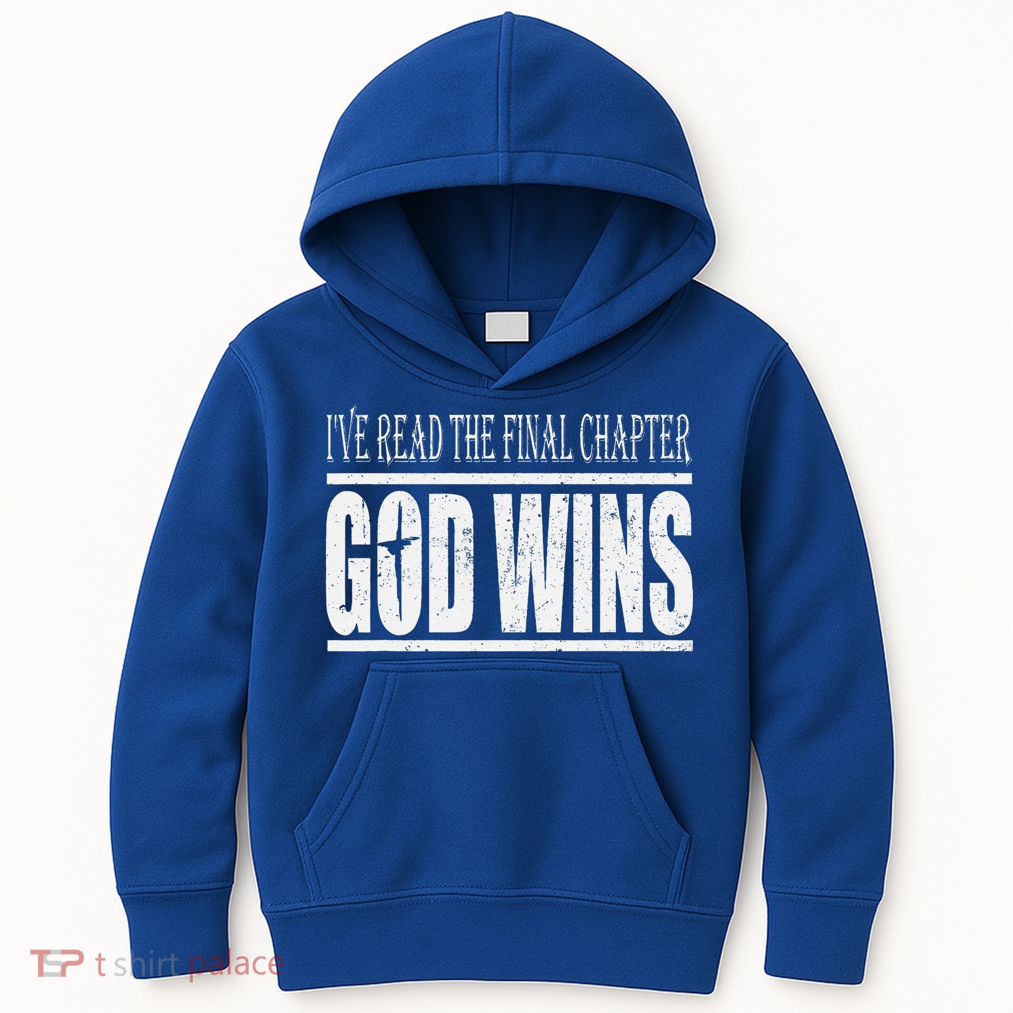 Ive Read The Final Chapter God Wins Christian Kids Hoodie