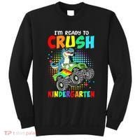 I'm Ready To Crush Kindergarten Dinosaur Back To School Sweatshirt thumb 0