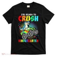 I'm Ready To Crush Kindergarten Dinosaur Back To School T-Shirt thumb 0