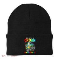 I'm Ready To Crush Kindergarten Dinosaur Back To School Beanie thumb 0