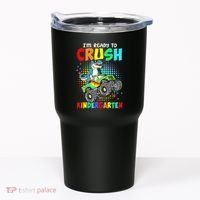 I'm Ready To Crush Kindergarten Dinosaur Back To School Tumbler thumb 0