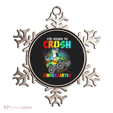 I'm Ready To Crush Kindergarten Dinosaur Back To School Ornament