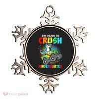 I'm Ready To Crush Kindergarten Dinosaur Back To School Ornament thumb 0