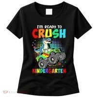 I'm Ready To Crush Kindergarten Dinosaur Back To School Women's T-Shirt thumb 0
