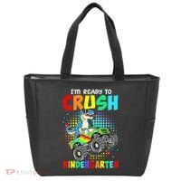 I'm Ready To Crush Kindergarten Dinosaur Back To School Tote Bag thumb 0