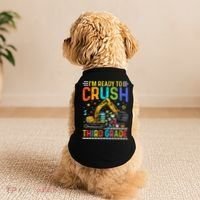 Im Ready To Crush Third Grade Team 3Rd Grade Teacher Gift Doggie Tank thumb 2