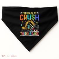 Im Ready To Crush Third Grade Team 3Rd Grade Teacher Gift USA-Made Doggie Bandana thumb 0