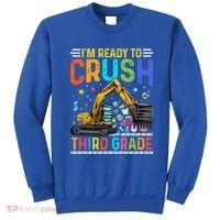 Im Ready To Crush Third Grade Team 3Rd Grade Teacher Gift Sweatshirt thumb 0