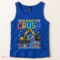 Im Ready To Crush Third Grade Team 3Rd Grade Teacher Gift Tank Top thumb 2