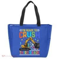 Im Ready To Crush Third Grade Team 3Rd Grade Teacher Gift Tote Bag thumb 0