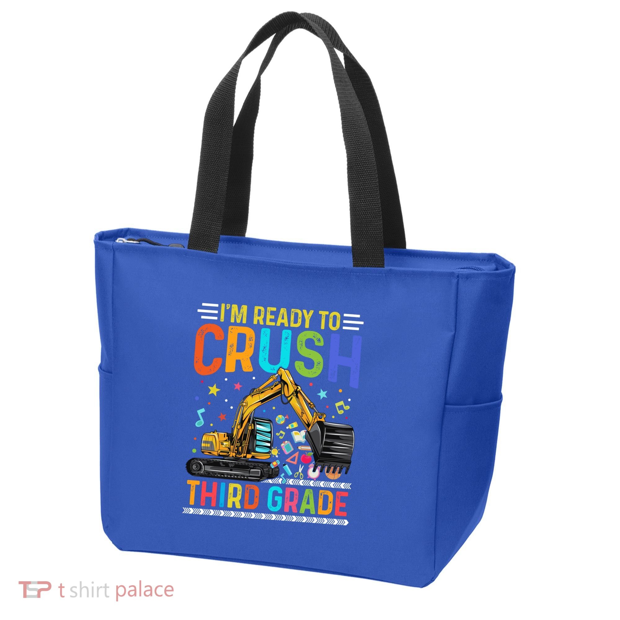 Im Ready To Crush Third Grade Team 3Rd Grade Teacher Gift Tote Bag
