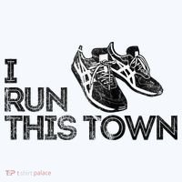 I Run This Town Funny Running Pajama Set thumb 2