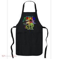 Im Ready To Crush 6th Grade Back To School Dinosaur Boy Apron thumb 0