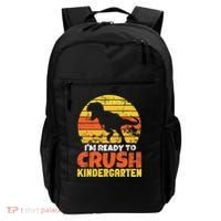 I'm Ready To Crush Kindergarten Dinosaur First Day Of School Backpack thumb 0