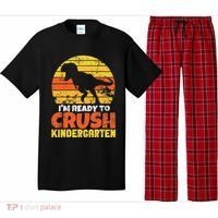 I'm Ready To Crush Kindergarten Dinosaur First Day Of School Pajama Set thumb 0