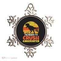 I'm Ready To Crush Kindergarten Dinosaur First Day Of School Ornament thumb 0