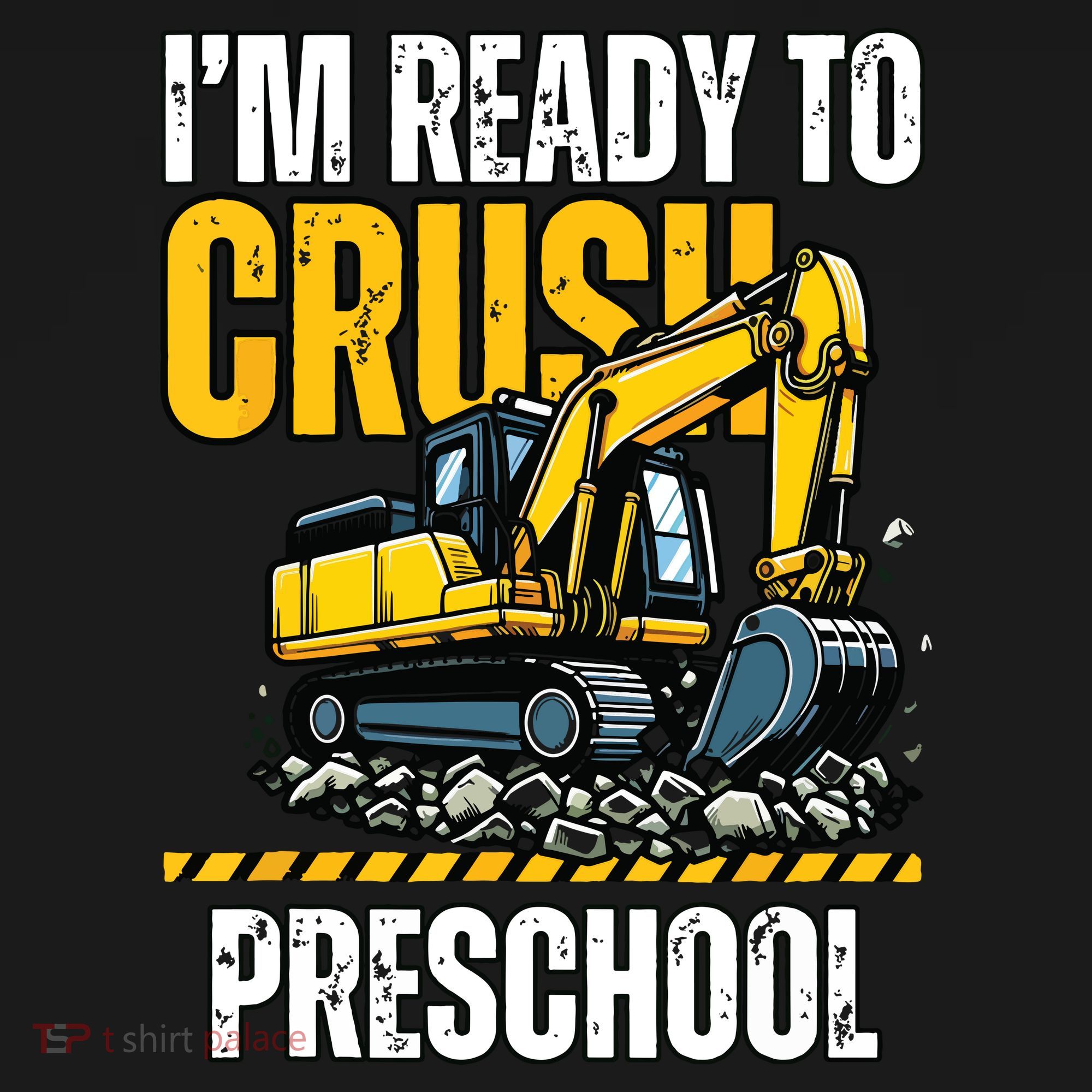 Im Ready To Crush Preschool Boy First Day Of Preschool Coaster