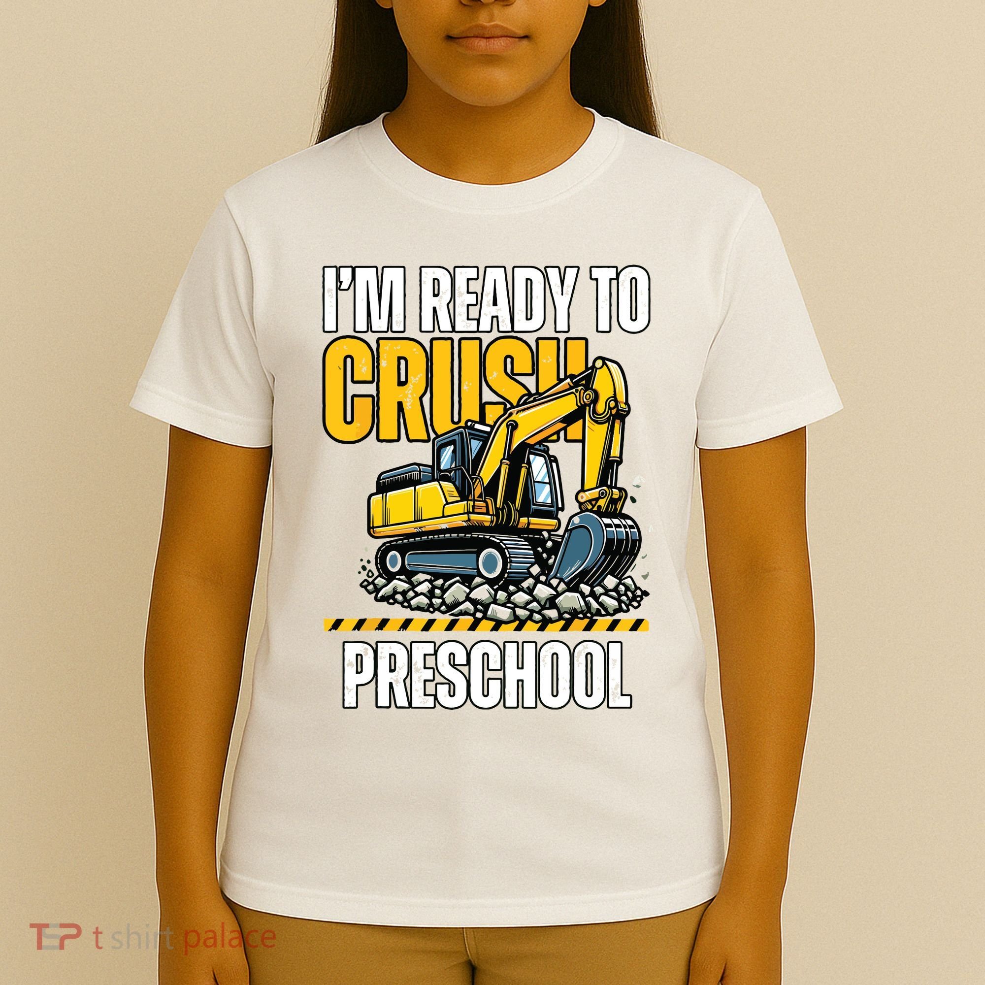 Im Ready To Crush Preschool Boy First Day Of Preschool T-Shirt