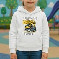 Im Ready To Crush Preschool Boy First Day Of Preschool Kids Hoodie thumb 3