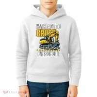 Im Ready To Crush Preschool Boy First Day Of Preschool Kids Hoodie thumb 4