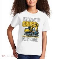 Im Ready To Crush Preschool Boy First Day Of Preschool Kids T-Shirt thumb 2