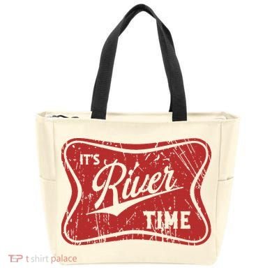 ItS River Time River Vibes Tote Bag