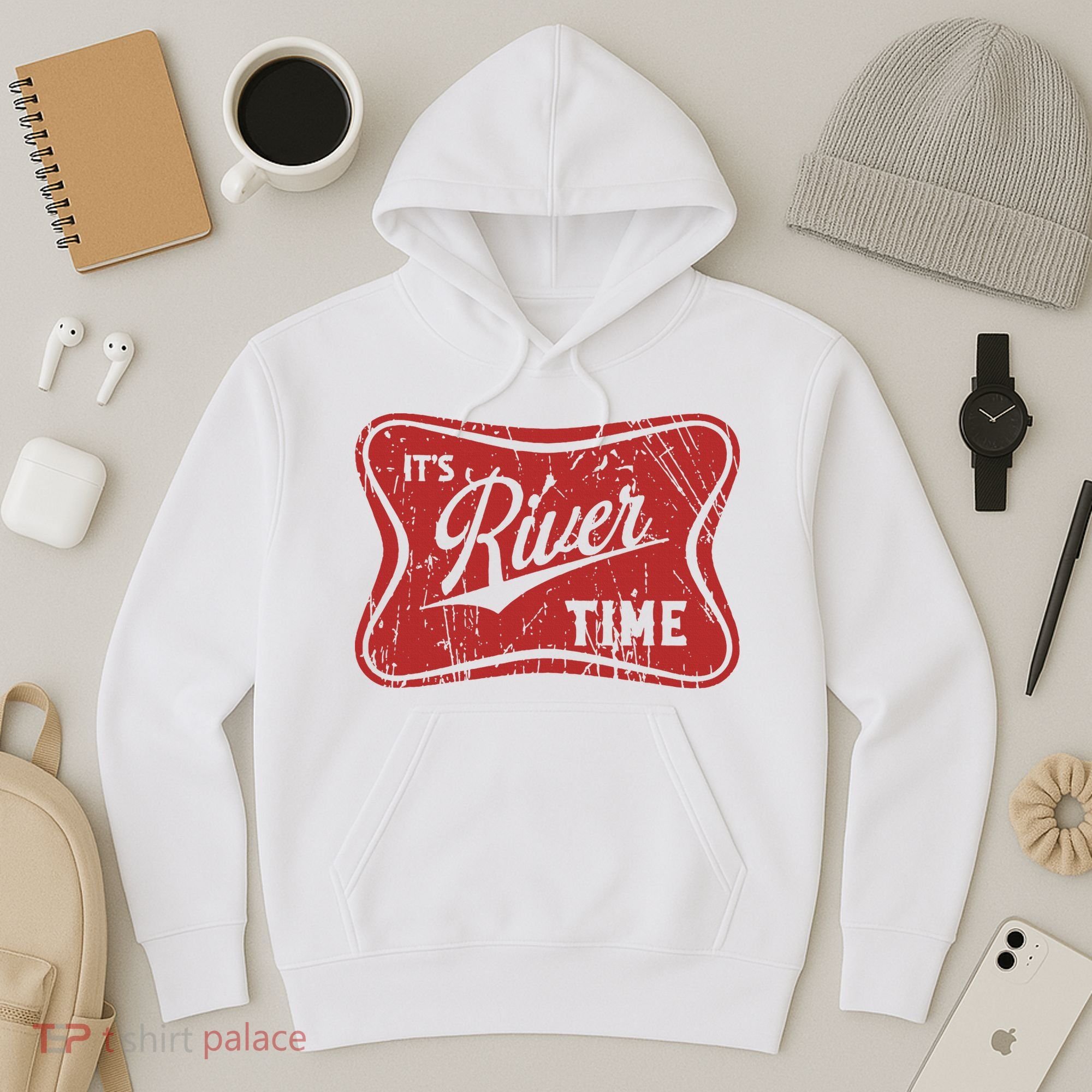 ItS River Time River Vibes Hoodie