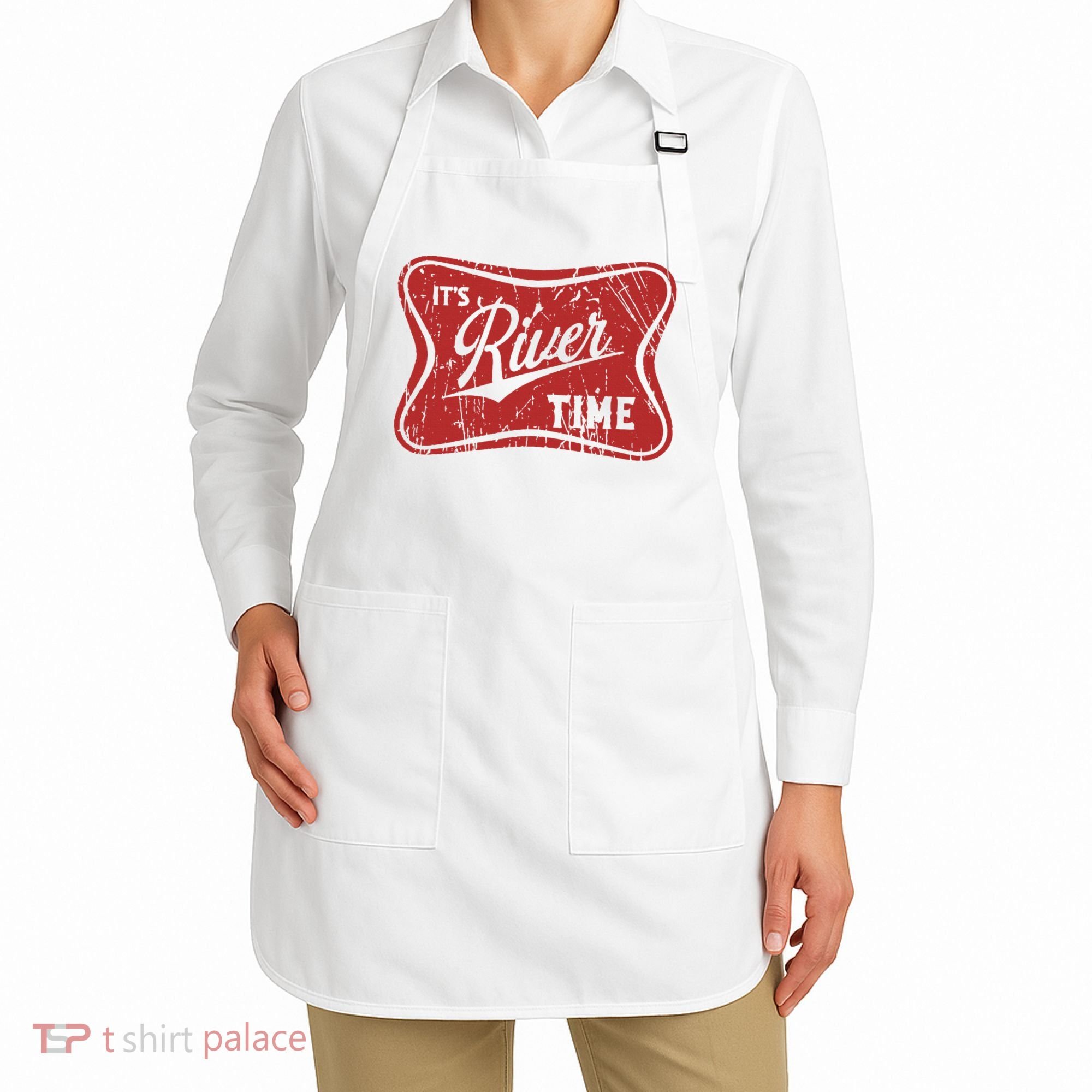 ItS River Time River Vibes Apron