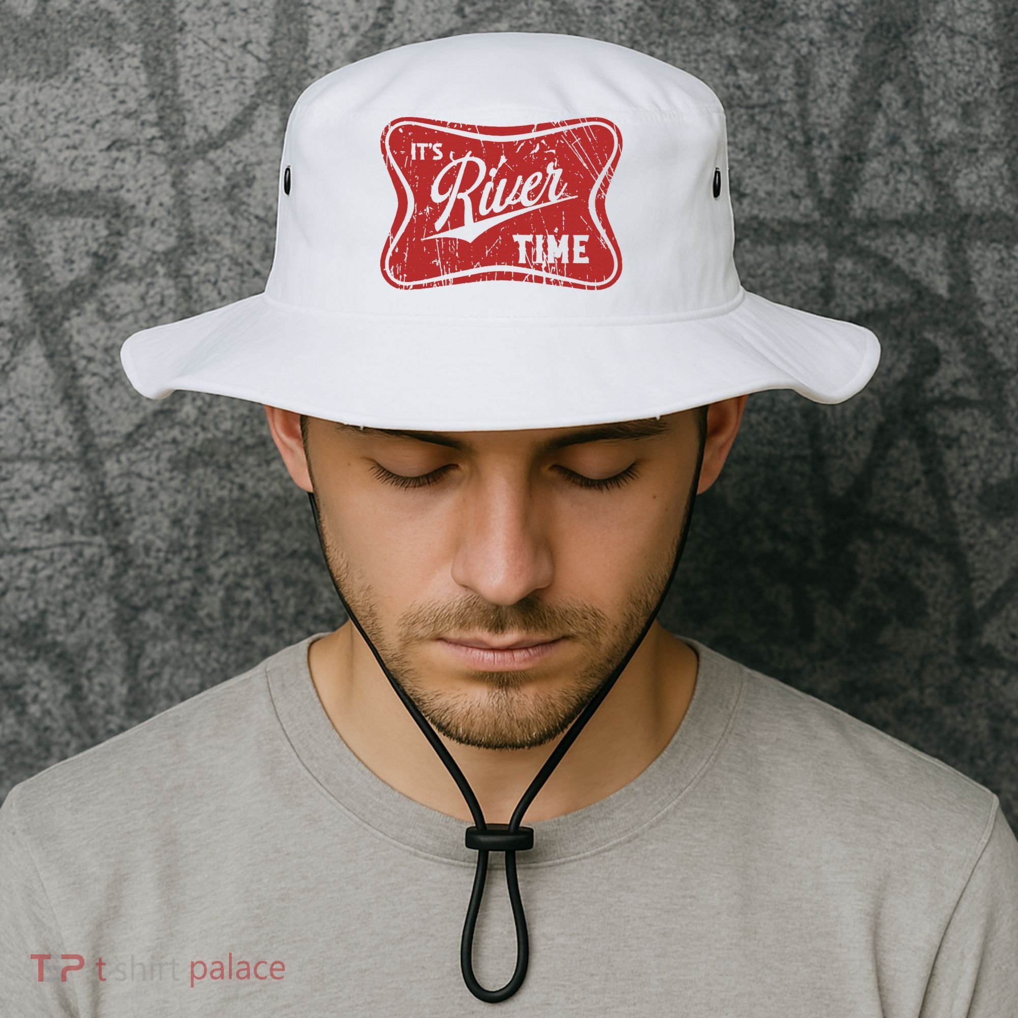 ItS River Time River Vibes Bucket Hat