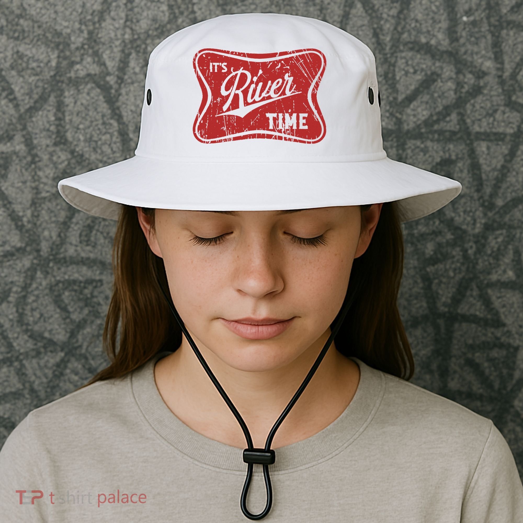 ItS River Time River Vibes Bucket Hat