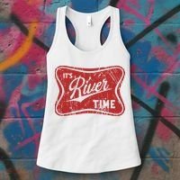 ItS River Time River Vibes Women's Tank Top thumb 3