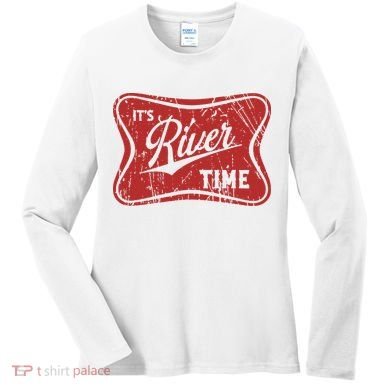 ItS River Time River Vibes Women's Long Sleeve Shirt