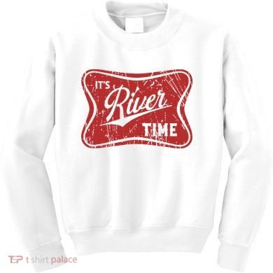 ItS River Time River Vibes Kids Sweatshirt