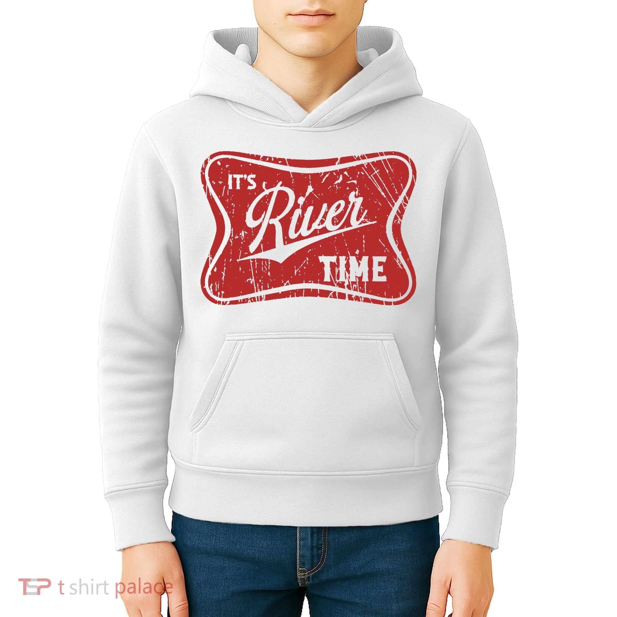 ItS River Time River Vibes Kids Hoodie